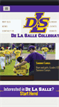 Mobile Screenshot of delasallehs.com